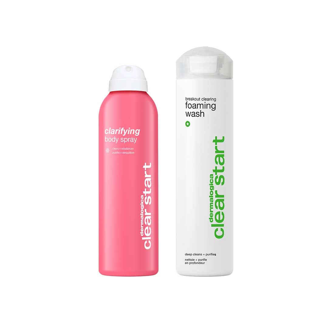 Dermalogica Clarifying Body Spray + Foaming Wash – Set
