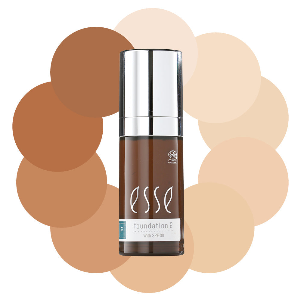 ESSE F Foundation 6 SPF 30 - zertifiziertes Bio-Make-up & Sonnenschutz SPF 30