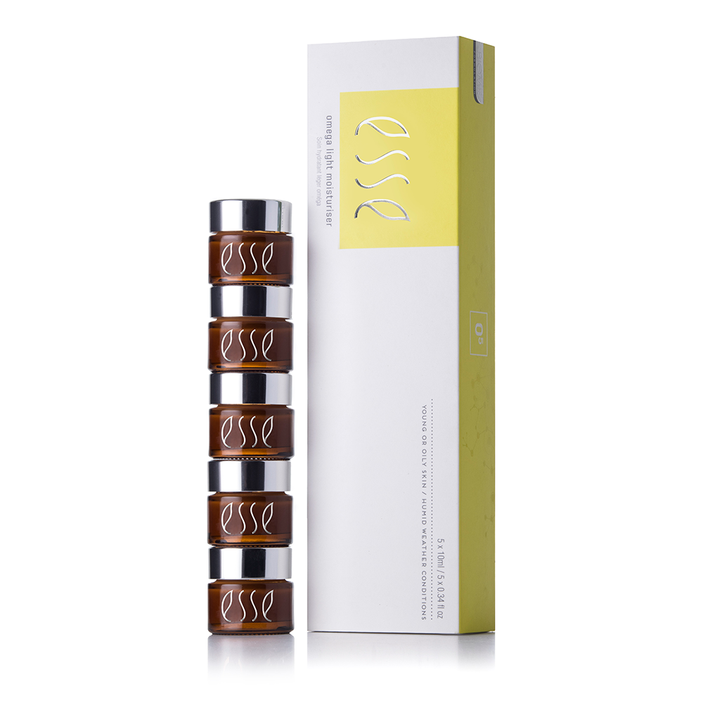 ESSE O5 CORE Omega Light Moisturizer - Mattierende Feuchtigkeitscreme mit Omega-3-Fettsäuren für Mischhaut, ölige Haut, junge Haut