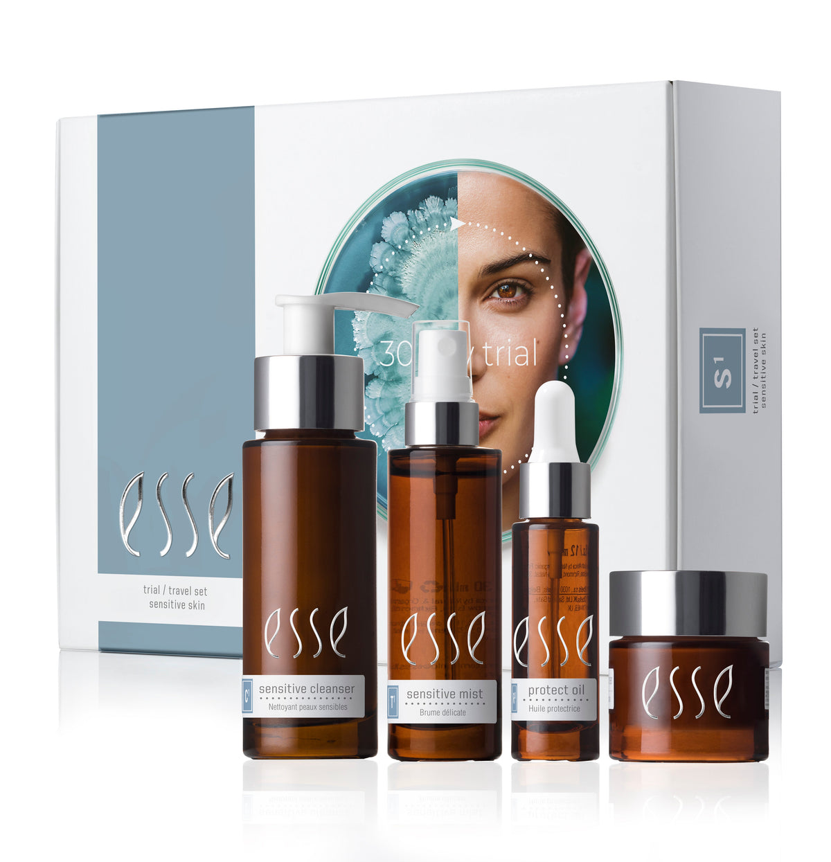 ESSE S1 Sensitive Skin Trial/Travel Set - Reise- und Probierset für empfindliche Haut