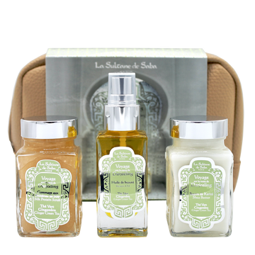 Darjeeling Green Tea Ginger Gift Pouch Set